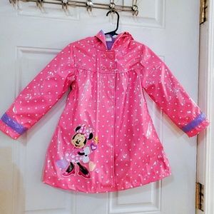 🌸Minnie Mouse Raincoat 4T🌸